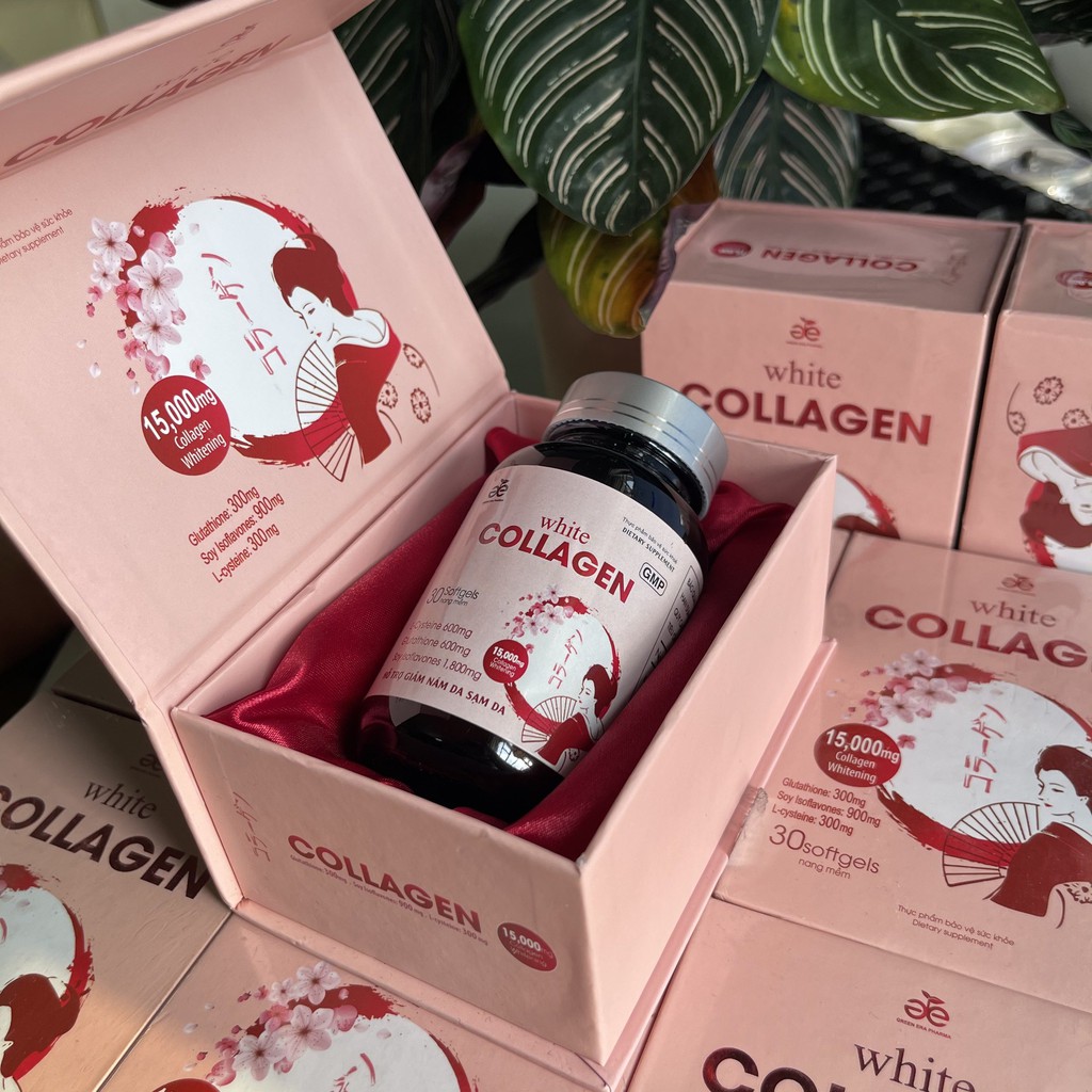 Viên uống trắng da Glutathione - Viên uống đẹp da, căng mịn da hãng White Collagen | BigBuy360 - bigbuy360.vn