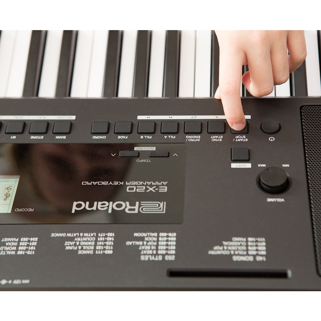 [Chính hãng] Đàn organ di động (Keyboard) Roland EX20A - Arranger Keyboard Roland E-X20A