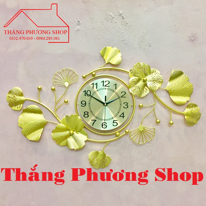 Đồng Hồ Treo Tường Trang Trí Hoa Đông Sương TP-079Y (Hàng Loại 1)