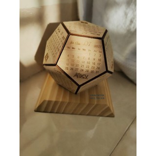 Lịch gỗ năm 2021(gỗ tự nhiên)