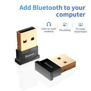 USB Bluetooth  baseus CSR 4.0 Adapter cho máy tính / Laptop Windows (USB Bluetooth Receiver Adapter)