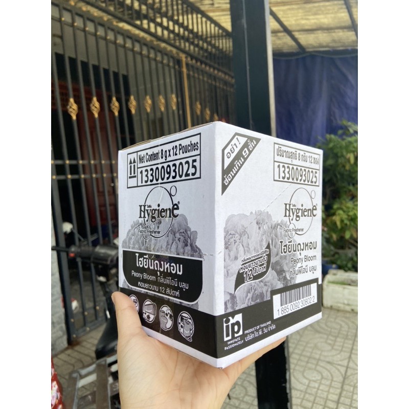 Combo 12 bịch túi thơm hygiene 8g -Thái Lan