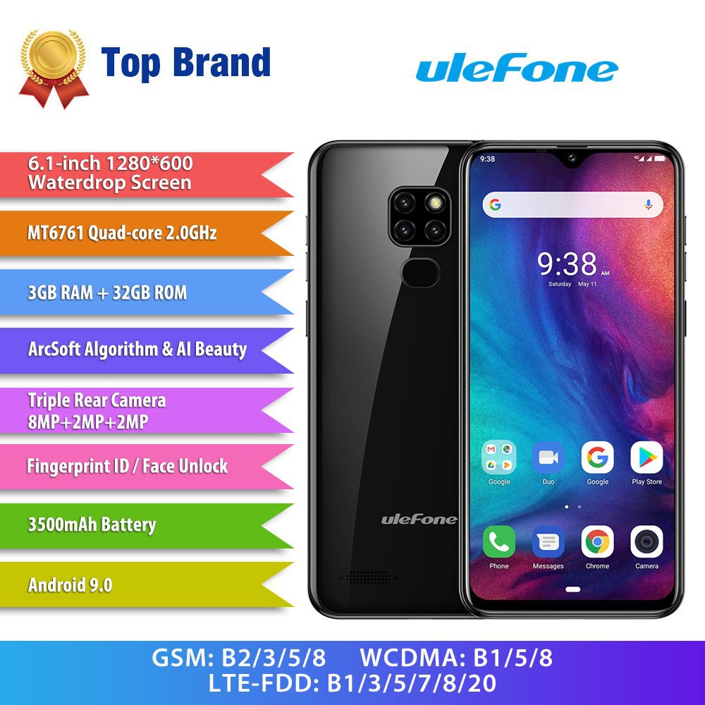 Điện thoại Ulefone Note 7P, 3GB+ 32GB