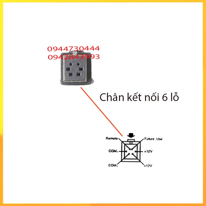 Adapter nguồn máy tính Dell 12v 12.5a chân 6 lỗ bảo hành 12 tháng_adapternguongiare