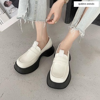 Giày Lười Da Đế Dày Thời Trang Dành Cho Nữ