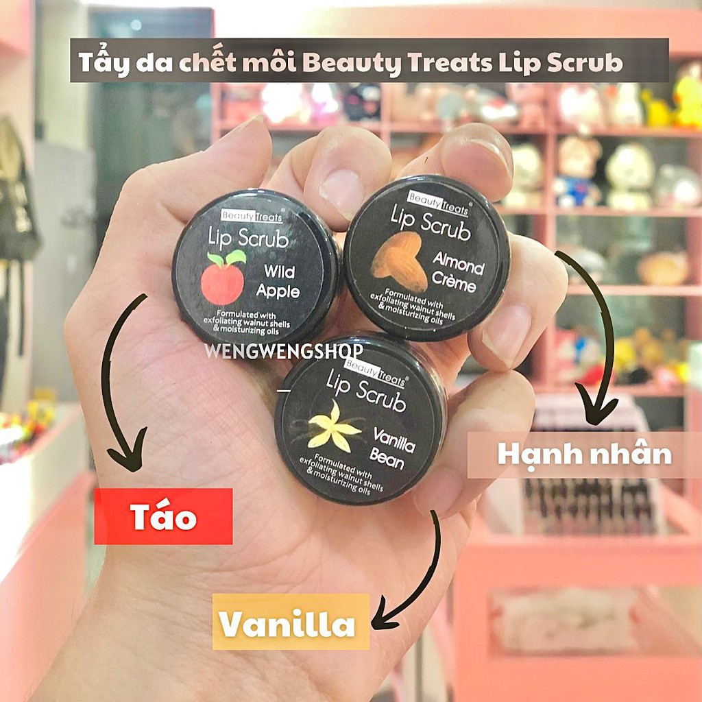 Tẩy Tế Bào Chết Môi Beauty Treats Lip Scrub