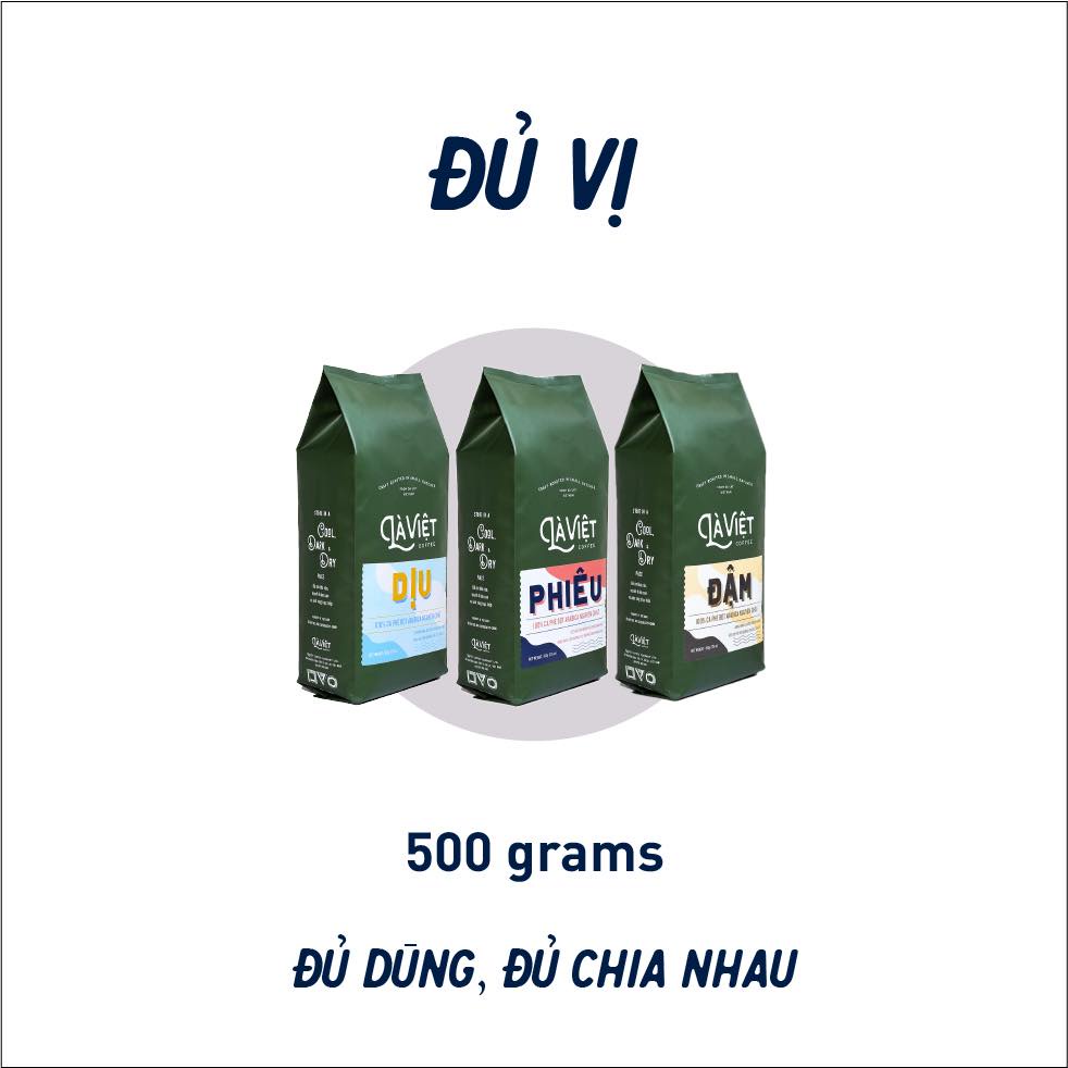 Cà phê bột (Là Việt Coffee) - 500g | phiêu, dịu