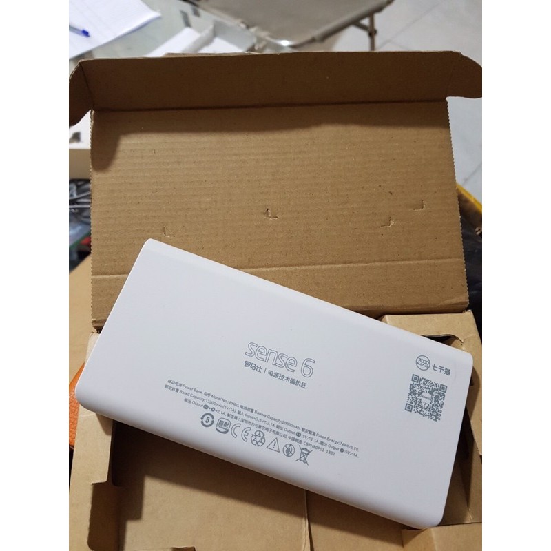 pin sạc dự phòng ROMOSS Sense 6 plus 20.000mAh