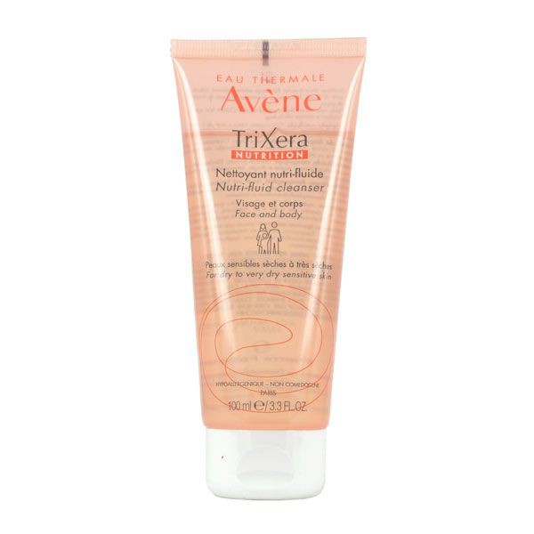 Sữa Rửa Mặt/Sữa Tắm Avene Dạng Gel Tạo Bọt - Avene Trixera Nutrition Cleansing Gel 100ml