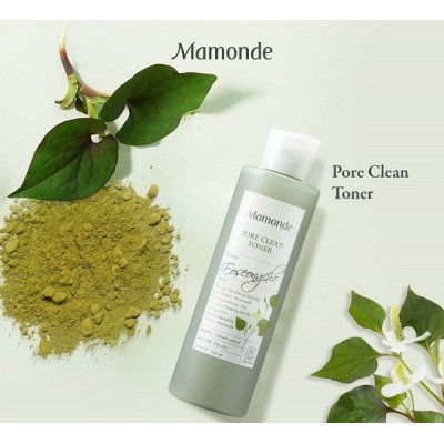 Nước Hoa Hồng Mamonde Toner Diếp Cá Màu Xanh Cho Da Dầu Mụn 250ml