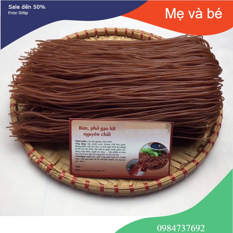 1KG BÚN GẠO LỨT ĐỎ THỰC DƯỠNG TINH HOA ẨM THỰC VIỆT