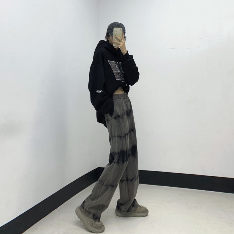 Quần Jeans Nam Dài Ống Rộng Thời Trang Hàn