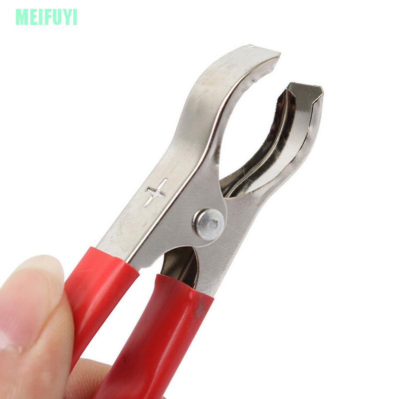 Set 2 Kẹp Cá Sấu 75mm 30a Cho Xe Ô Tô