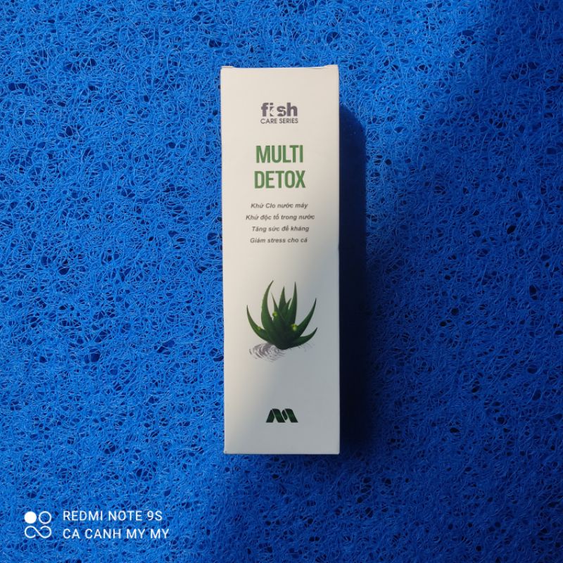 Multi Detox khử Clo độc tói và kim loại nặng cho bể cá cảnh