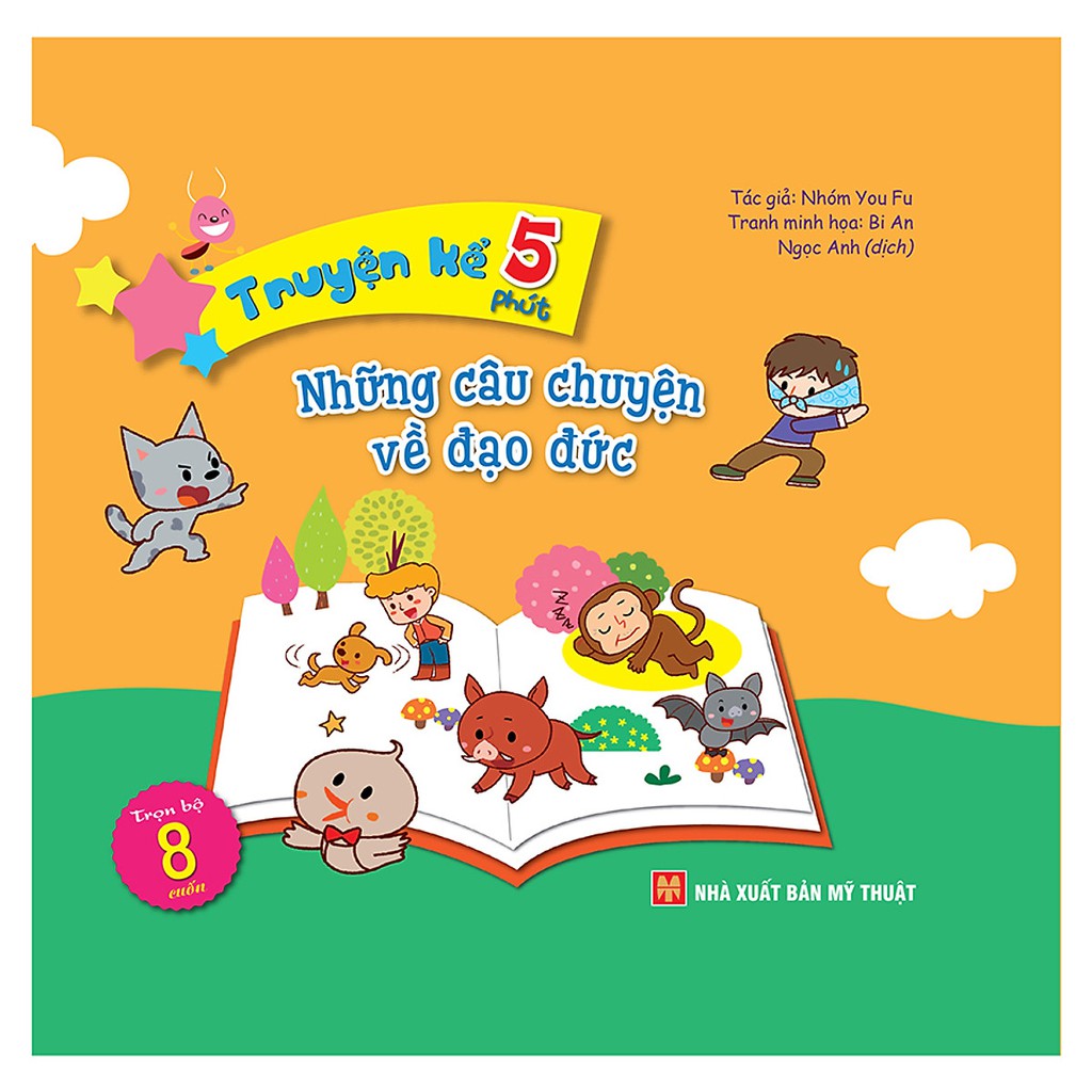 Sách - Truyện kể 5 phút - những câu chuyện về đạo đức