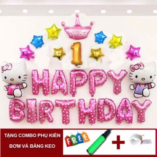 Bóng hình hello kitty 