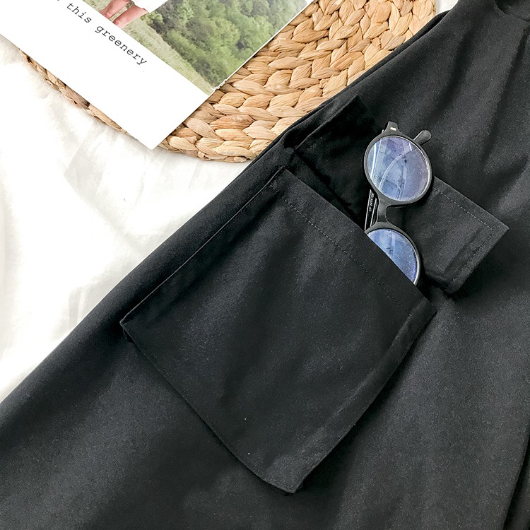 Váy Dài Oversize Túi Hộp Cá Tính Cho Nữ | BigBuy360 - bigbuy360.vn