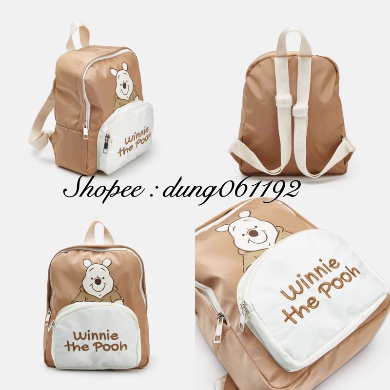 Balo zara gấu Pooh siêu đẹp mẫu mới nhất 2022