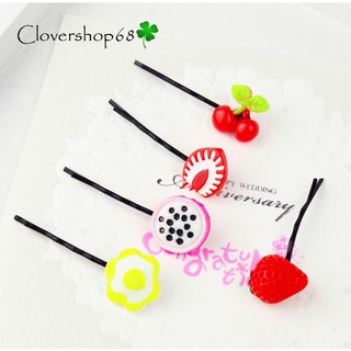 Kẹp tóc trái cây / hoa quả dễ thương