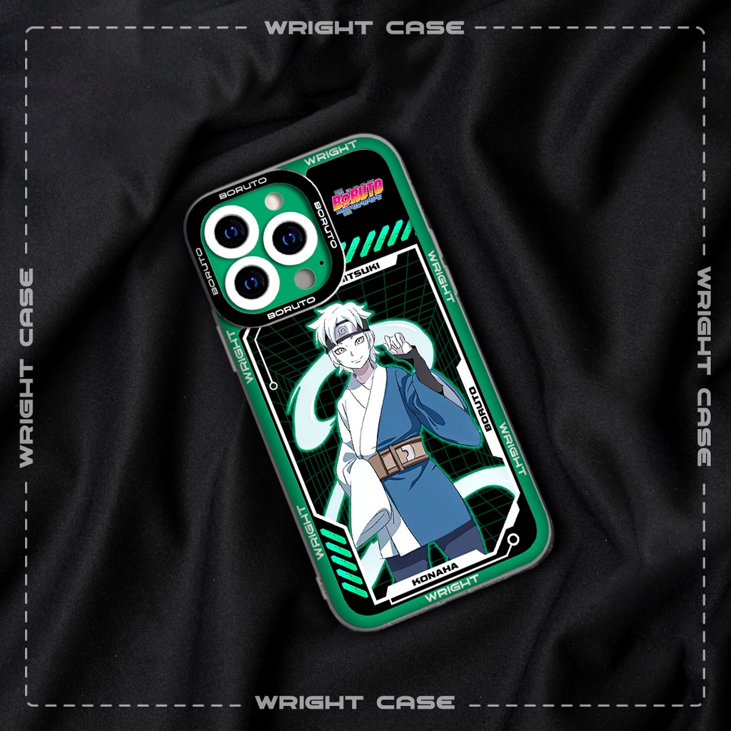 Ốp lưng iphone cạnh vuông Mitsuki Boruto Anime Wrightcase 6plus/7/8/8plus/x/xs/11/12/pro/max/plus/promax