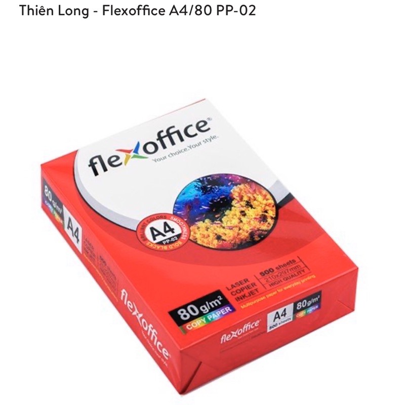 Giấy A4  Flexoffice 80 PP-01( dày)