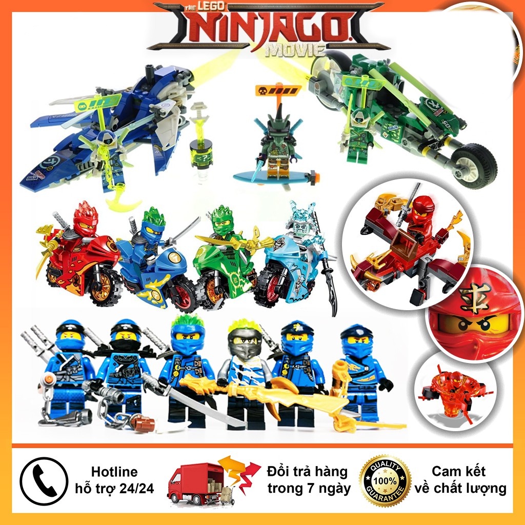 Đồ Chơi Lego Ninjago Lốc Xoáy, Lego Ninjago Rồng Cho Bé, Kèm Theo Sách Hướng Dẫn Lắp Ráp, Chất Liệu Nhựa ABS An Toàn