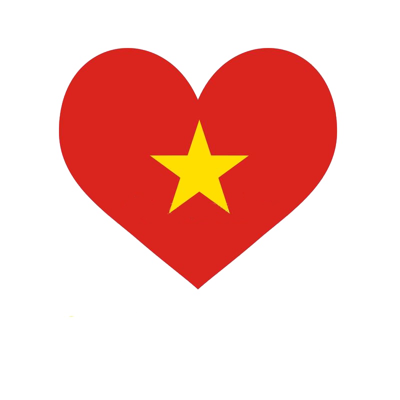Bộ 50 Sticker hình dán lá cờ Việt Nam, cờ dán mặt, decal cờ dán mặt cổ vũ