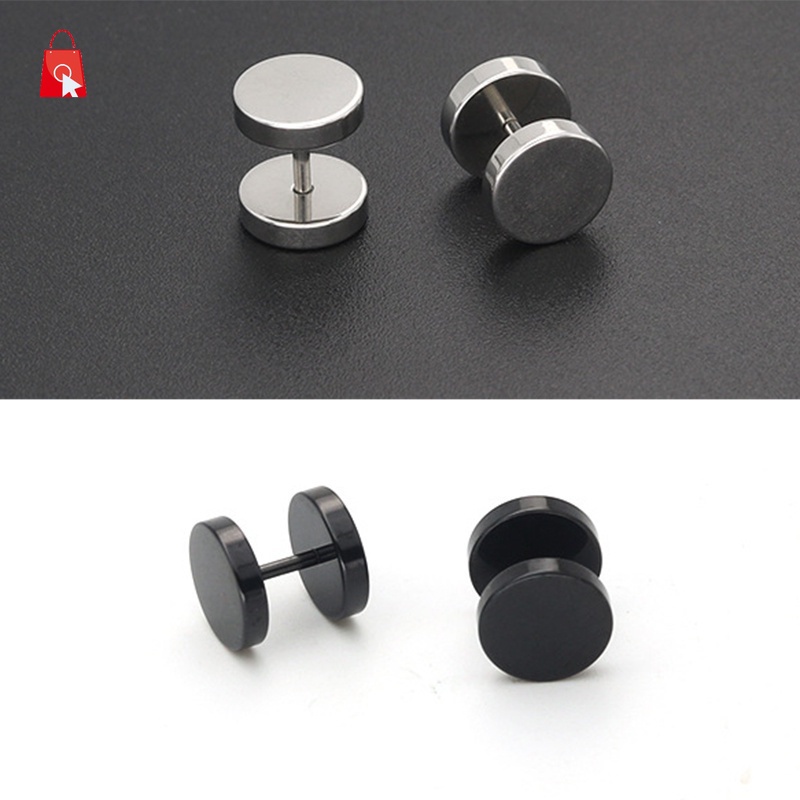 Set 3-6 Đôi Khuyên Tai Thép Không Gỉ JP1 Thời Trang Dành Cho Cả Nam Và Nữ