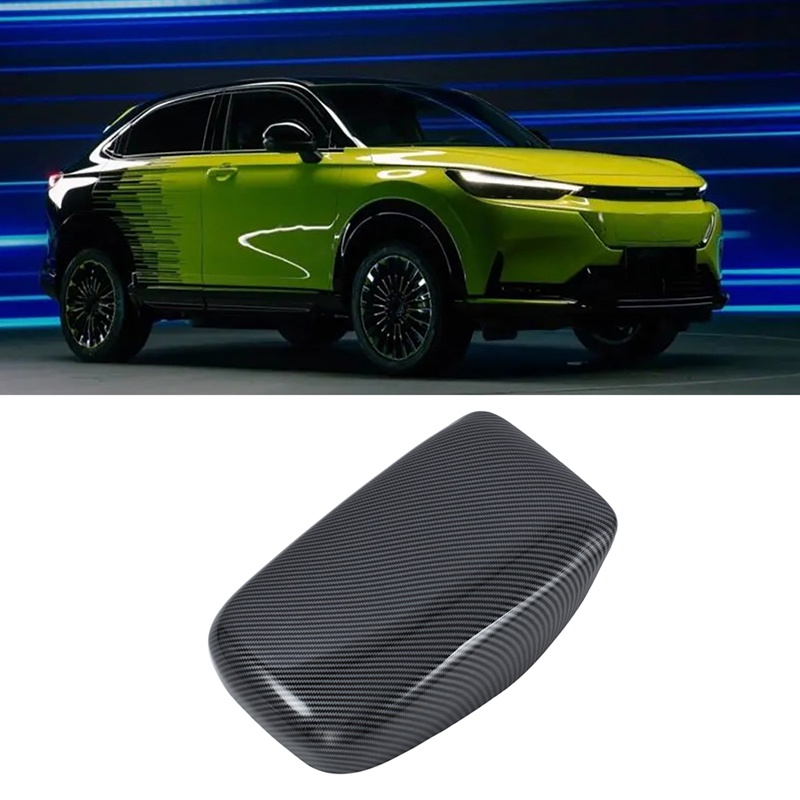 Ốp Viền Hộp Tỳ Tay Bằng Sợi Carbon Cao Cấp Cho Ô Tô Honda E: Ns1 ENS1 2022