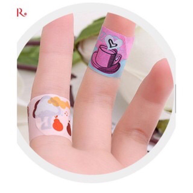 COMBO 100 BĂNG KEO CÁ NHÂN HOẠT HÌNH - NHIỀU HÌNH VUI NHỘN