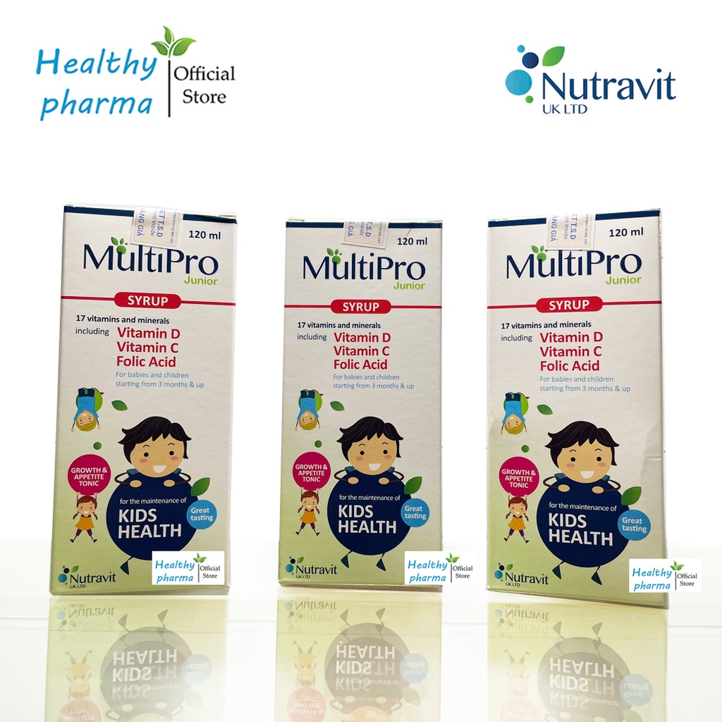 Vitamin và khoáng chất Multi Pro - Cải thiện biếng ăn và suy dinh dưỡng ở trẻ