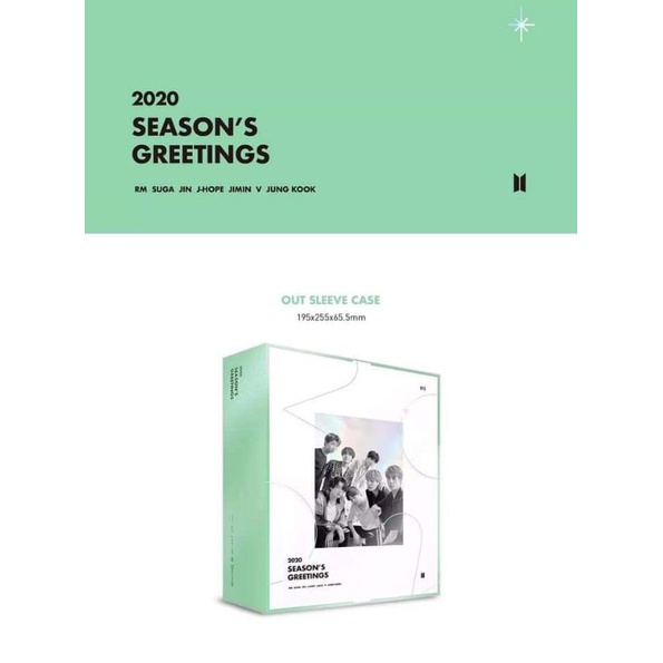 Only box season greeting ssgt 2020 BTS