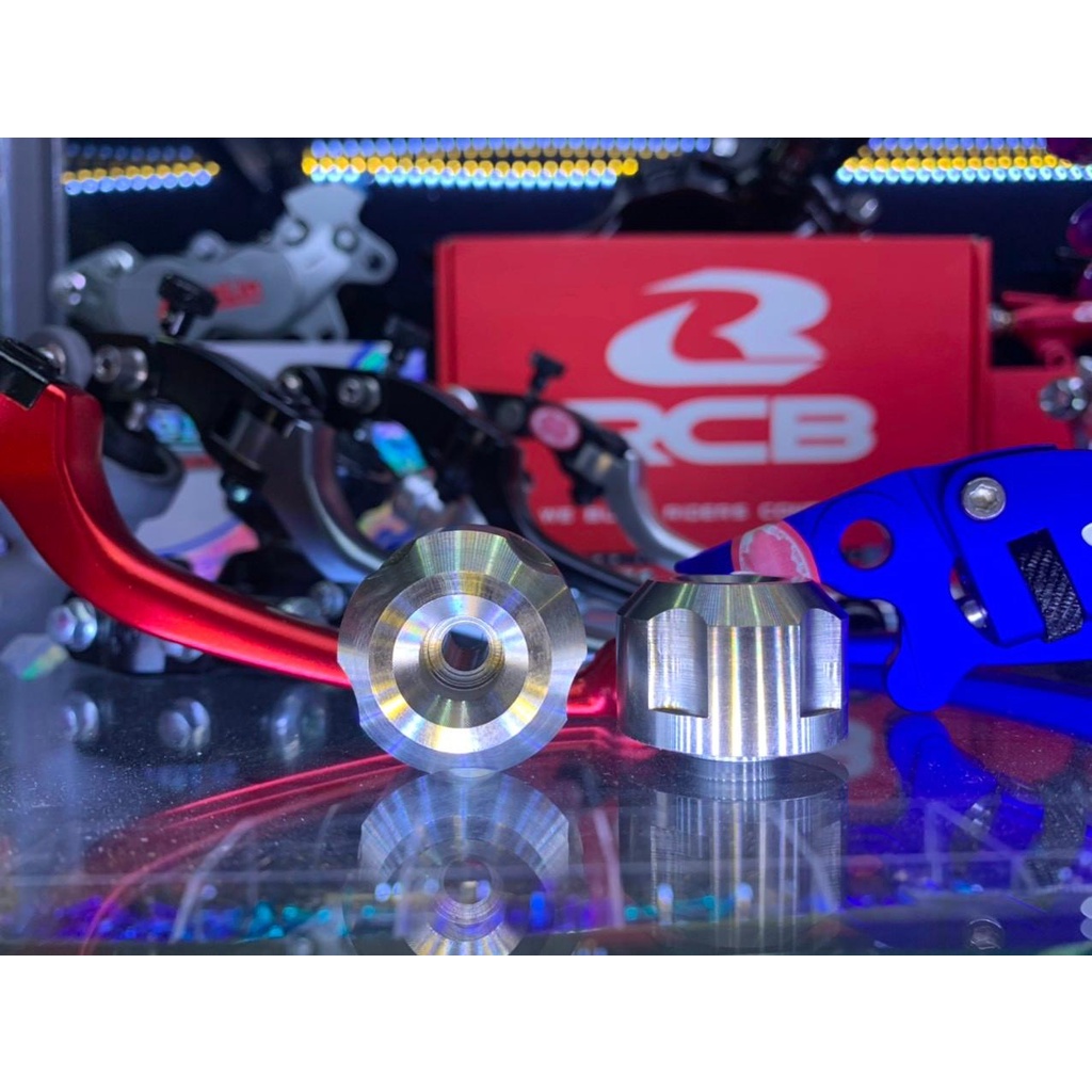 GÙ INOX SALAYA GẮN TAY LÁI MẪU V2 CHO XE MÁY