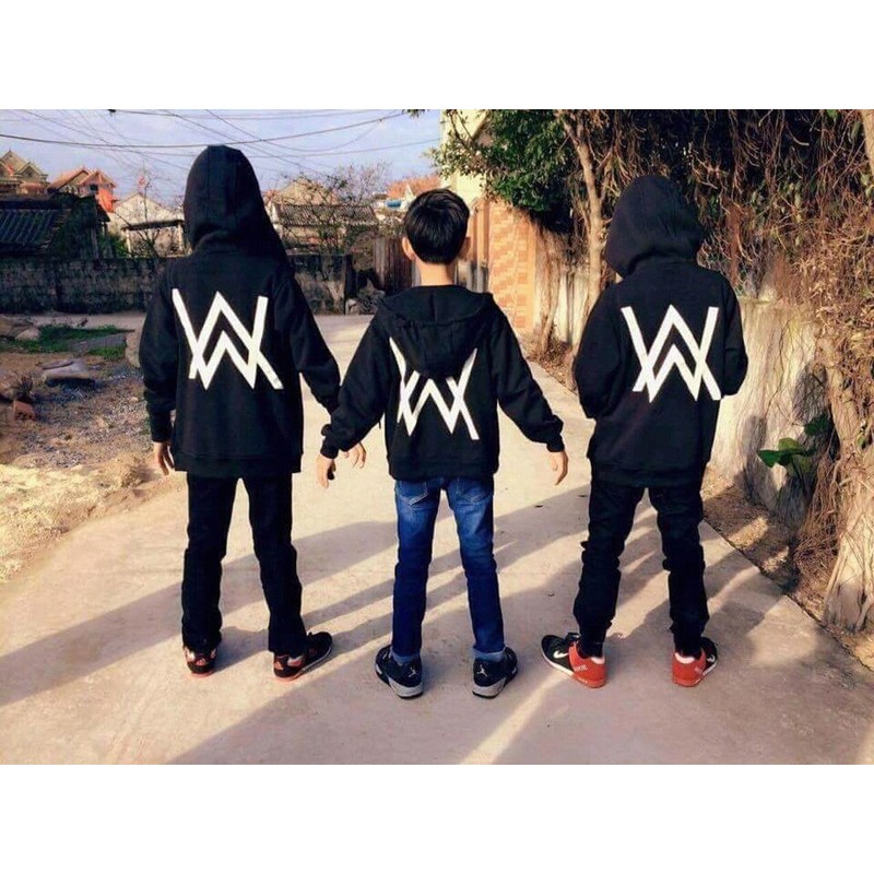 Áo Khoác Nam Alan Walker Vải Nỉ Đẹp Size M Size L Màu Đen Thời Trang Áo Khoác Nam Đi Nắng Áo Khoác Đông Việt Nam.