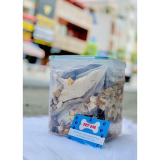Thịt sấy khô cho mèo hộp 500g- thức ăn cho mèo