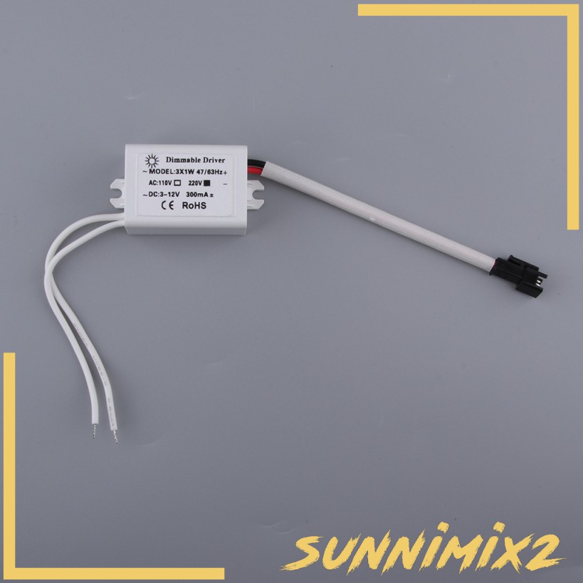 Bộ Nguồn Đèn Led Sunnimix2 Dc 3-12v 300ma 3x1w