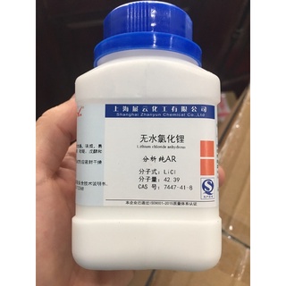Hóa chất Lithium chloride      cas:7447-41-8         	100g