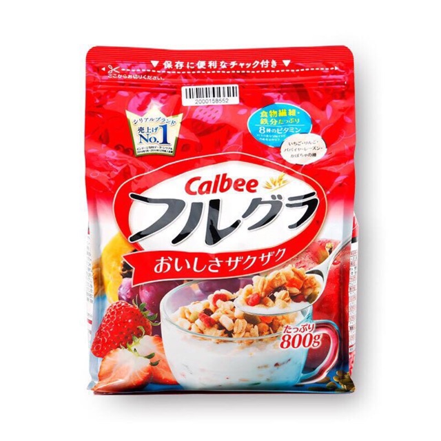 Ngũ cốc Calbee ( Mẫu mới 700gr)