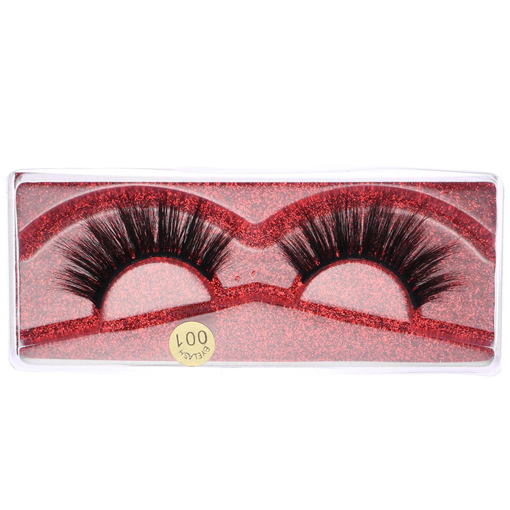 Lông Mi Giả 3D Bằng Lông Chồn Tự Nhiên Gọn Nhẹ