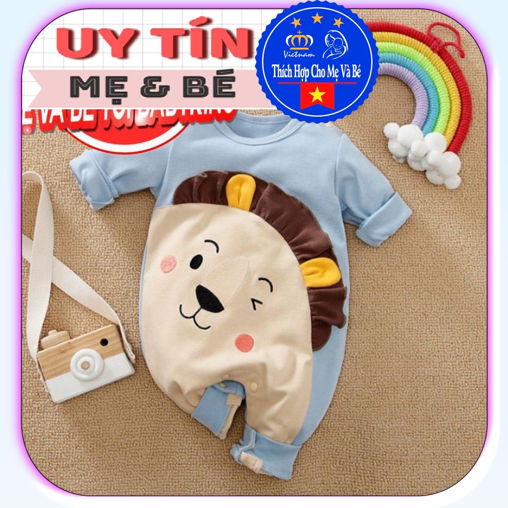 BodySuit ngộ nghĩnh tay ngắn, tay dài cho bé gái và bé trai, quần áo sơ sinh vải cotton 100%.mềm mịn.