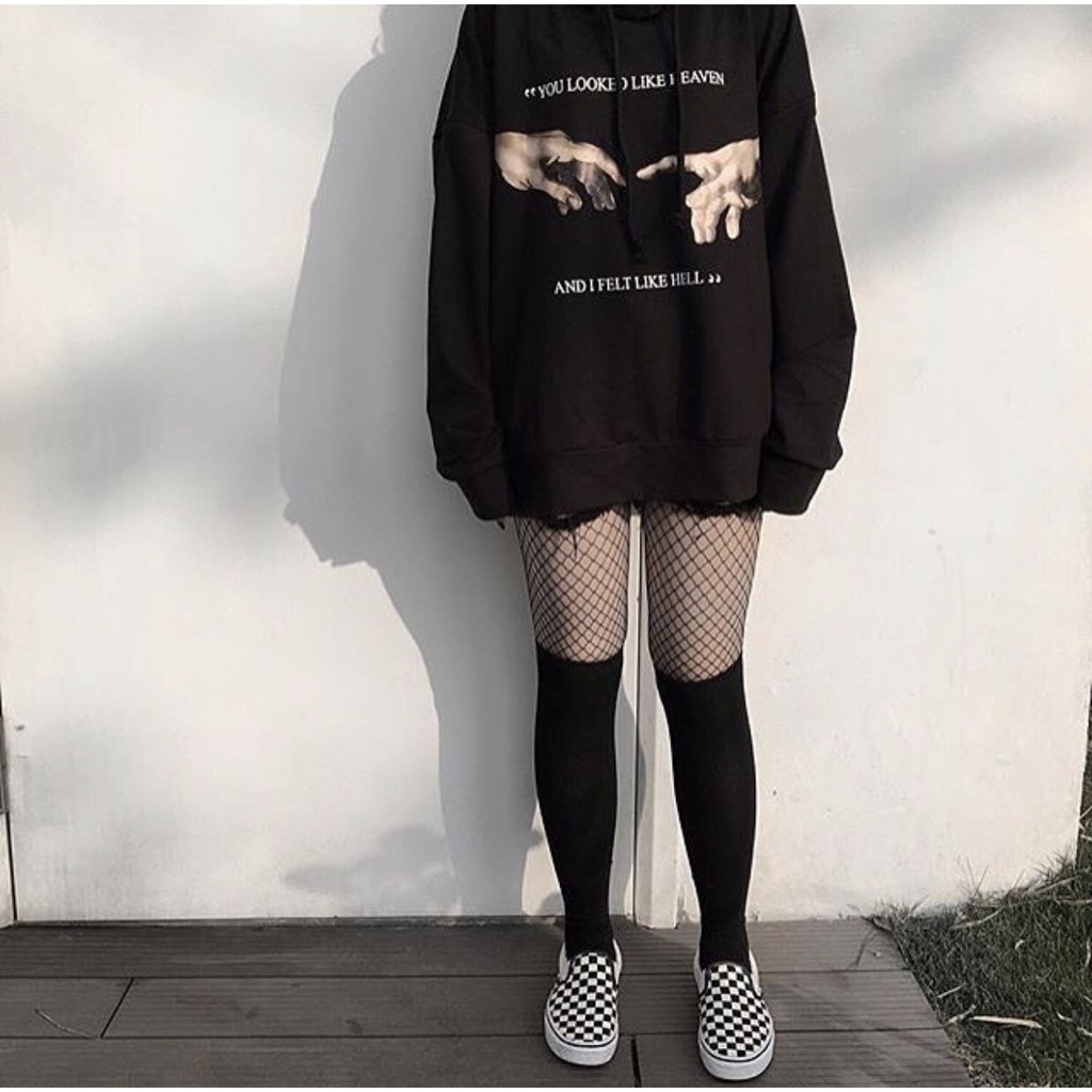 Áo Hoodie BÀN TAY HELL & HEAVEN Ulzzang Unisex 1hitshop | BigBuy360 - bigbuy360.vn