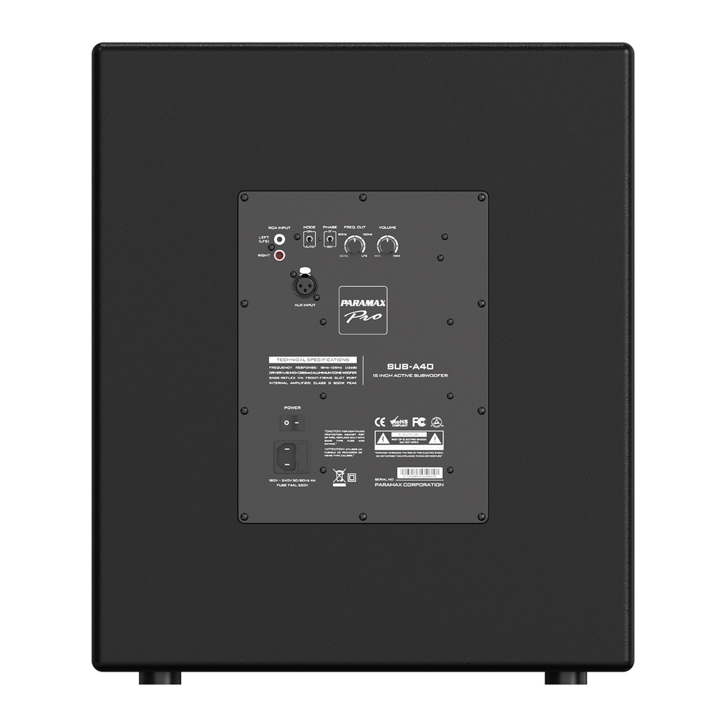 LOA SUB ĐIỆN PARAMAX SUB-A40