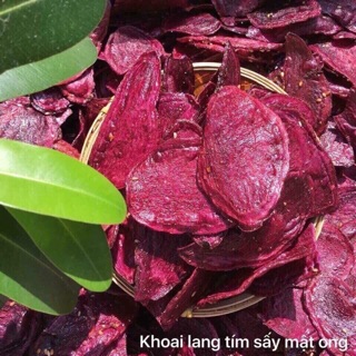 Khoai lát tím sấy giòn-loại 1