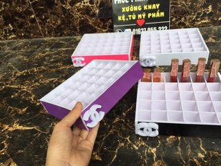 Khay đựng son 30 ô đủ màu