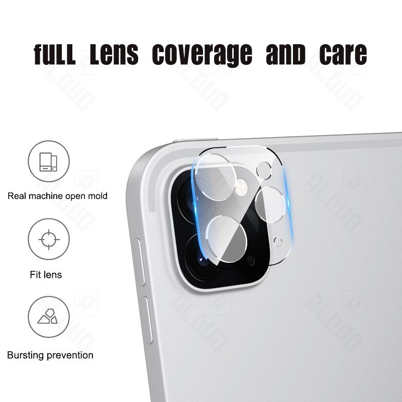 Kính cường lực bảo vệ camera sau trong suốt thích hợp cho Apple iPad Pro 11 12.9 2021