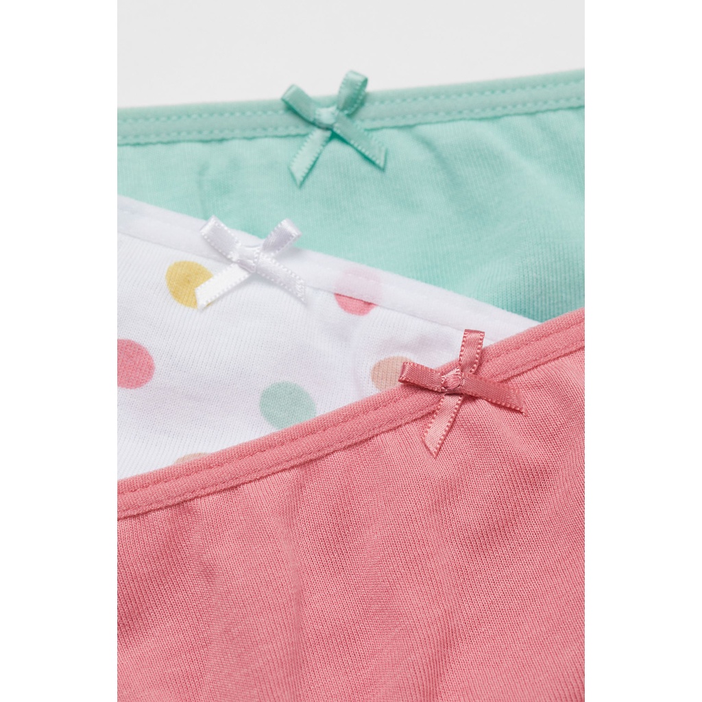 Set 5 quần chíp bé gái săn sale chính hãng UK size 2-4Y đến 8-10Y
