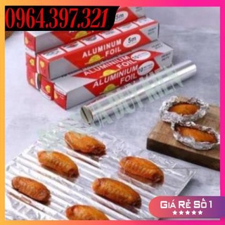 Combo 2 cuộn giấy nướng bạc tiện dụng king foil tahufa cho nồi chiên không dầu, nồi nướng, hấp đồ