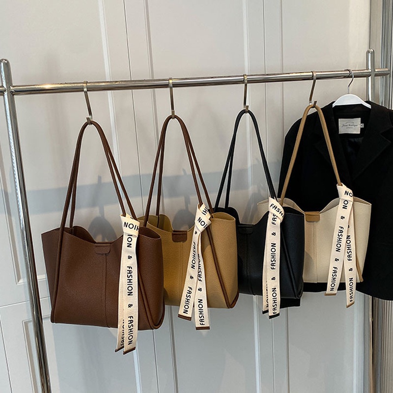 IELGY Túi Đeo Vai Sức Chứa Lớn Cao Cấp Thời Trang Theo Phong Cách retro Cho Nữ