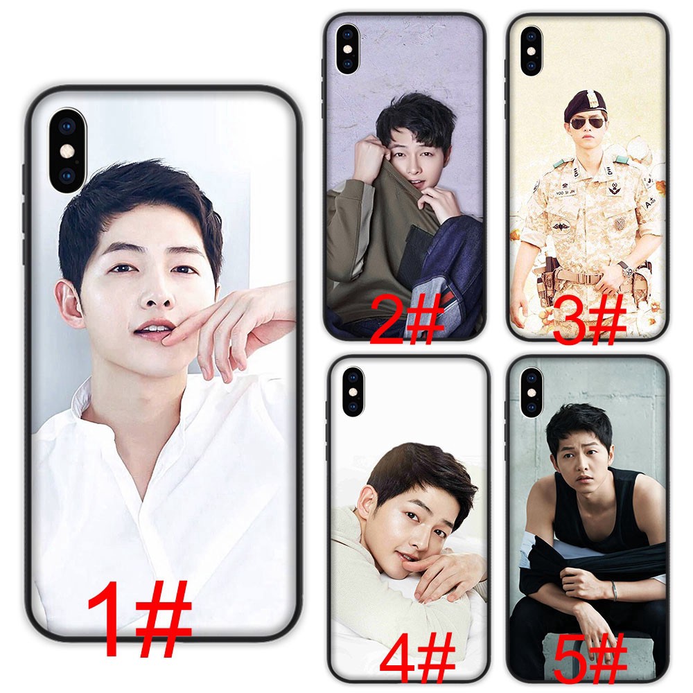 Soft Phone Case iPhone 12 11 Mini X XS XR Pro Max Song Joong ki