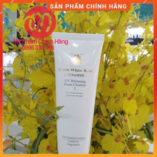Sữa Rửa Mặt Trắng Da Số 1 TENAMYD CANADA Cho Da Nhờn Và Da Hỗ Hợp - Fresh White Sand UV WHITENING FOAM CLEASER #1